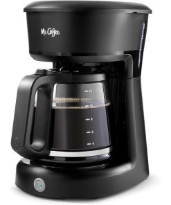 Mr. Coffee 12 Cup Coffee Maker, Black