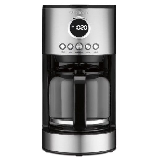 Cuisinart DCC-1220WMFR 12 Cup Coffee Maker, Steel - Certified Refurbished
