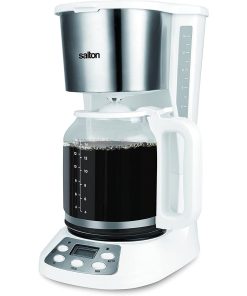 Salton Jumbo Java FC1667WH Coffee Maker Stainless Steel White