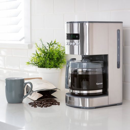 Kenmore Aroma Control Programmable 12-cup Coffee Maker, Stainless Steel - 8' x 11' - Image 2