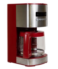 Kenmore Aroma Control Programmable 12-cup Coffee Maker, Red/Stainless