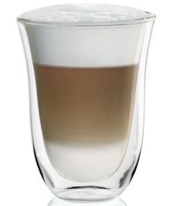De'Longhi 7.5 Oz. Latte Glasses (2-pack)