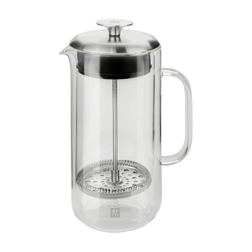 ZWILLING Sorrento Plus Double Wall French Press - Clear - 27-oz - Image 3