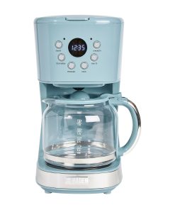 HADEN Sky Blue Brighton 12-Cup Programmable Coffee Maker