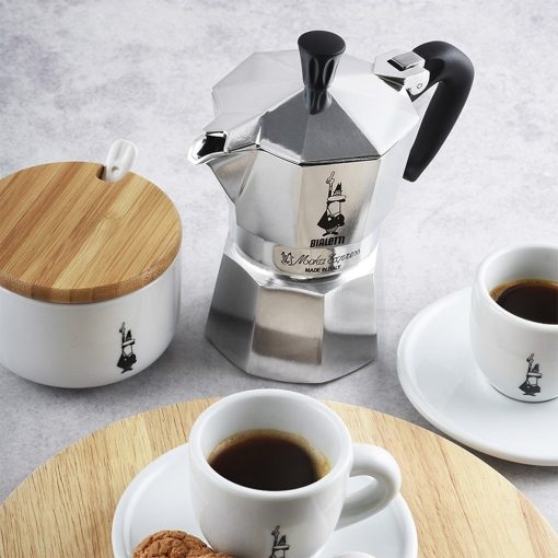 Bialetti Moka Express Iconic Stovetop Espresso Maker, Moka Pot 12 Cup, Aluminium - Image 4