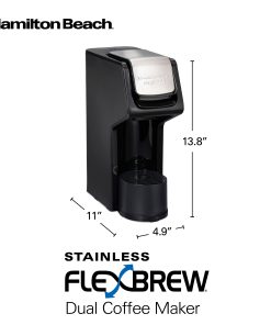 Hamilton Beach Stainless FlexBrew Dual Coffee Maker