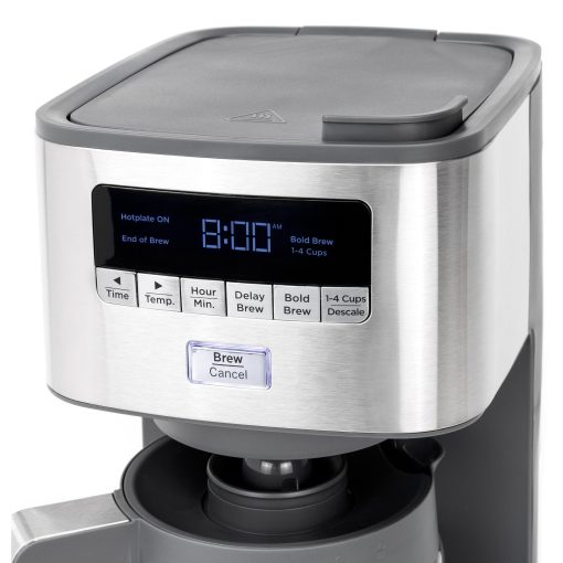 GE 12 Cup Drip Coffee Maker with Adjustable Keep Warm Plate - Image 3