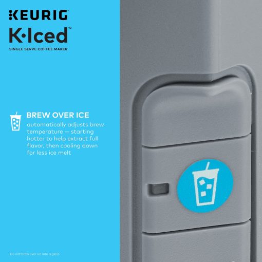 Keurig K-Iced Coffee Maker, Single Serve K-Cup Pod Iced Coffee Maker - Image 3