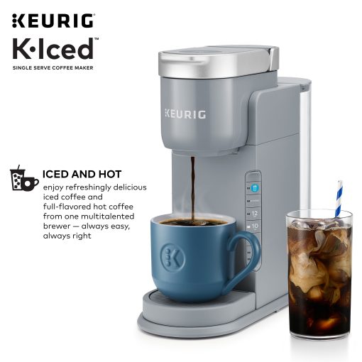 Keurig K-Iced Coffee Maker, Single Serve K-Cup Pod Iced Coffee Maker - Image 4