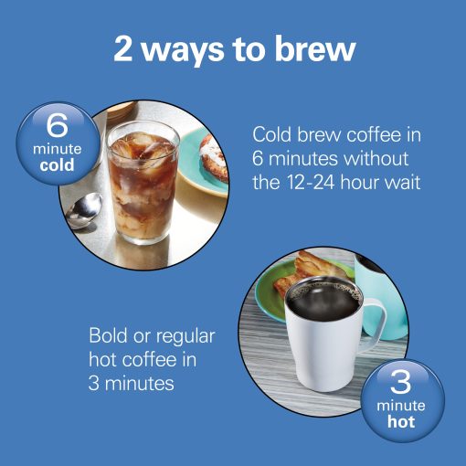 Hamilton Beach Convenient Craft Rapid Cold Brew and Hot Coffee Maker - Image 3