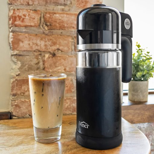 Vinci Housewares Express Cold Brew Electric Coffee Maker Cold Brew in 5 Minutes, 4 Brew Strength Settings, Easy to Use & Clean