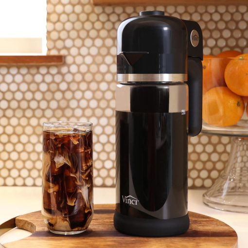 Vinci Housewares Express Cold Brew Electric Coffee Maker Cold Brew in 5 Minutes, 4 Brew Strength Settings, Easy to Use & Clean - Image 3
