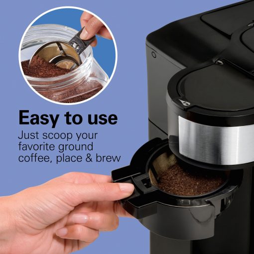 Hamilton Beach 'The Scoop' 2-Way Brewer Coffeemaker - Image 4