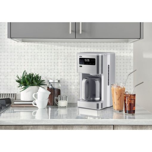 Braun PureFlavor 14-Cup Coffee Maker in White