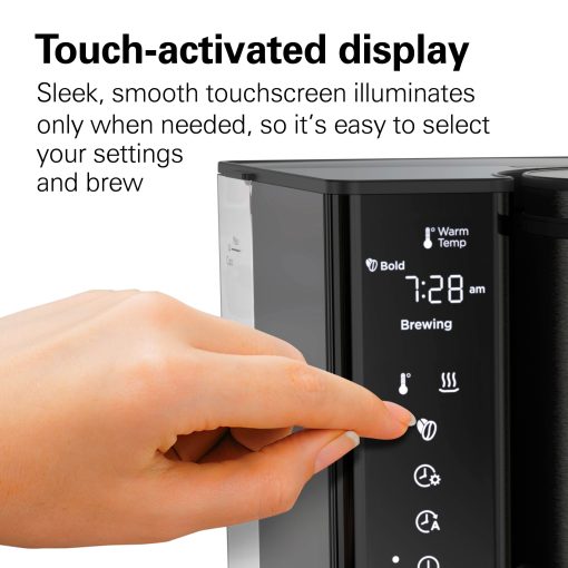 Hamilton Beach Easy Measure 14 Cup Programmable Coffee Maker - Image 5