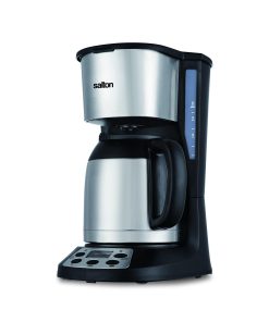 Salton Jumbo Java FC1667TH Coffee Maker Stainless Steel Black