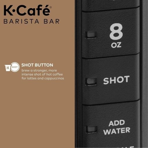 Keurig KCBBK86S_E2 K-Caf&eacute Single Serve Coffee Maker, Black-Certified Refurbished - Image 3