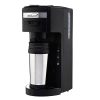 Brentwood Single Serve Coffee Maker with Reusable Mesh Filter Cup
