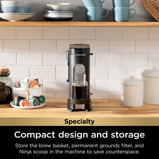 Ninja PB051 Pods and Grounds Specialty Single-Serve Coffee Maker