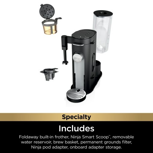 Ninja PB051 Pods and Grounds Specialty Single-Serve Coffee Maker - Image 3