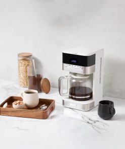 HADEN Quintessential Brew 12 Cup Digital Drip Coffee Maker with Control Settings