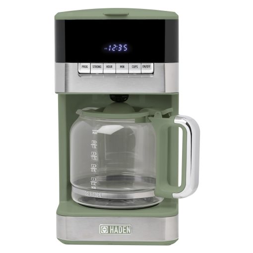 HADEN Quintessential Brew 12 Cup Digital Drip Coffee Maker with Control Settings - Image 2
