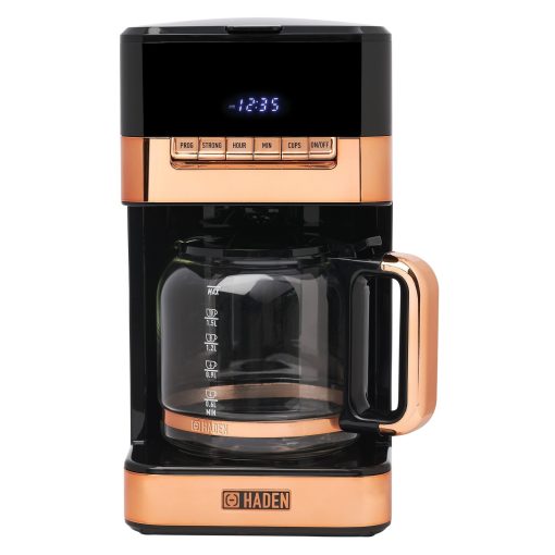 HADEN Quintessential Brew 12 Cup Digital Drip Coffee Maker with Control Settings - Image 4