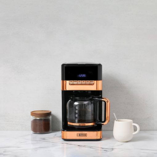 HADEN Quintessential Brew 12 Cup Digital Drip Coffee Maker with Control Settings - Image 5
