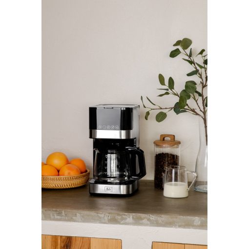 Melitta Aroma Tocco 10-Cup Drip Coffee Maker with Glass Carafe and Touch Control Display