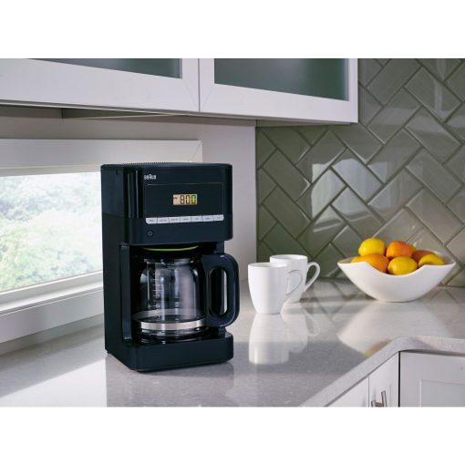 Braun BrewSense 12-Cup Drip Coffee Maker in Black - Image 5