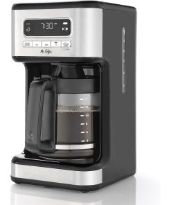 Mr. Coffee 14 Cup Programmable Coffeemaker, Stainless Steel