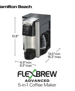 Hamilton Beach FlexBrew Advanced 5-in-1 Coffee Maker