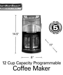 Hamilton Beach Professional 12 Cup Programmable Coffee Maker