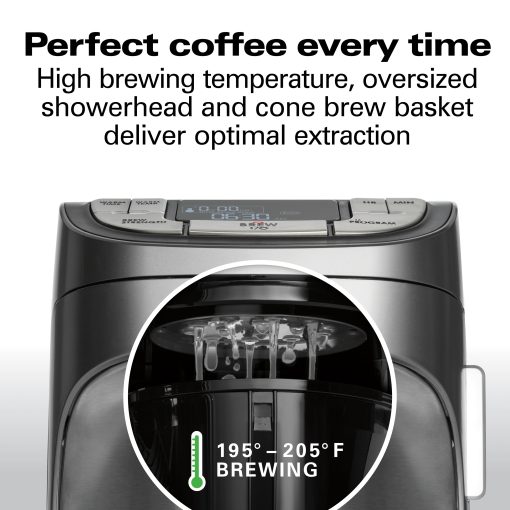Hamilton Beach Professional 12 Cup Programmable Coffee Maker - Image 4