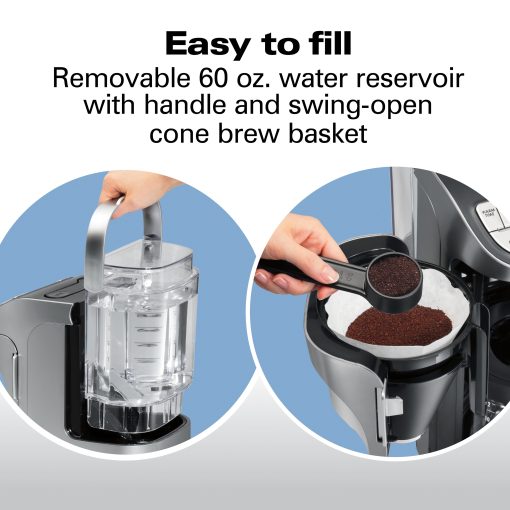 Hamilton Beach Professional 12 Cup Programmable Coffee Maker - Image 5