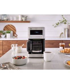 Braun BrewSense 12-Cup Drip Coffee Maker with Brew Strength Selector and Glass Carafe in Stainless Steel