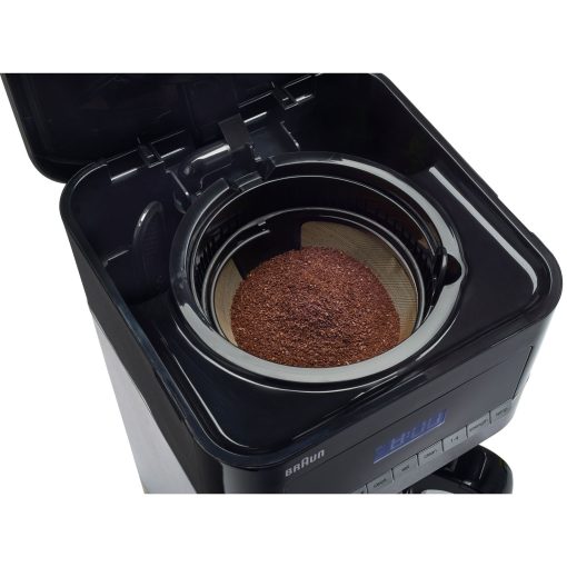 Braun BrewSense 12-Cup Drip Coffee Maker with Brew Strength Selector and Glass Carafe in Stainless Steel - Image 3