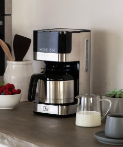 Melitta Aroma Tocco 8-Cup Drip Coffee Maker with Thermal Carafe and Touch Control Display