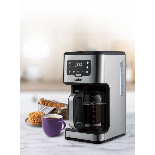 Salton Stainless Steel Digital Coffee Maker - 14 Cup - Image 3