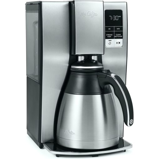 Mr. Coffee 10 Cup Programmable Coffee Maker, Stainless Steel - Image 2