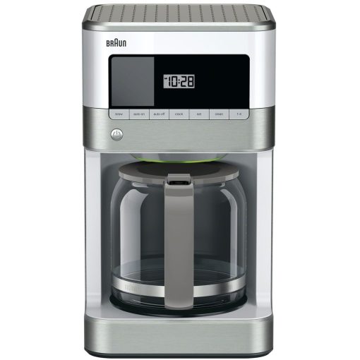 Braun BrewSense 12-Cup Drip Coffee Maker in Stainless Steel/White - Image 2