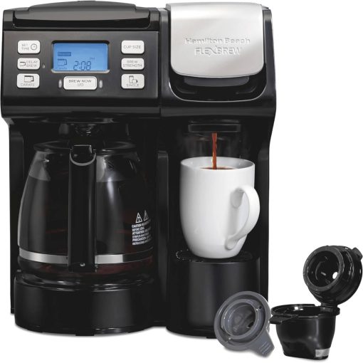 Hamilton Beach FlexBrew Trio K-Cup/12-Cup/Single Serve Coffee Maker - Image 3