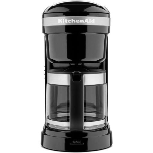 KitchenAid 12-Cup Drip Coffee Maker with Spiral Showerhead in Onyx Black - Image 3