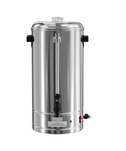 KoolMore Electric 100 Cup Commercial Coffee Percolator in Stainless Steel