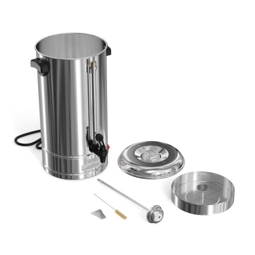 KoolMore Electric 100 Cup Commercial Coffee Percolator in Stainless Steel - Image 4