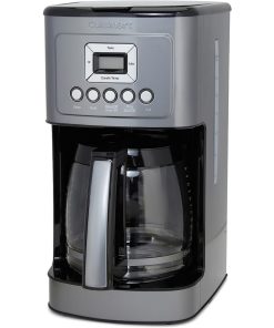 Cuisinart DCC-3200 Programmable Coffeemaker with Glass Carafe and Stainless Steel Handle, 14 Cup, Gunmetal
