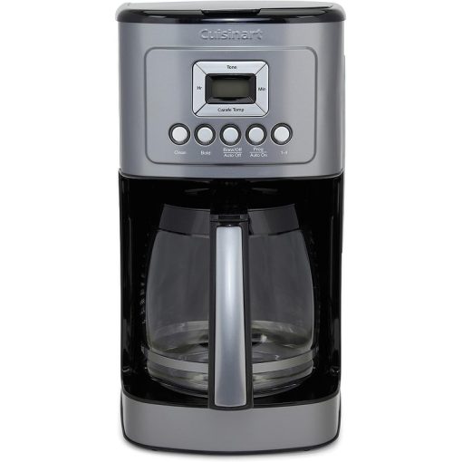 Cuisinart DCC-3200 Programmable Coffeemaker with Glass Carafe and Stainless Steel Handle, 14 Cup, Gunmetal - Image 2