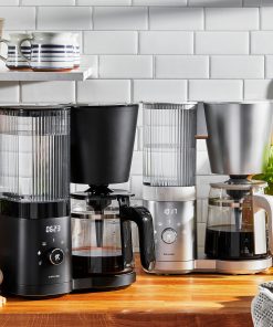 ZWILLING Enfinigy Glass Drip Coffee Maker 12 Cup, Awarded the SCA Golden Cup Standard, Silver - 3-qt