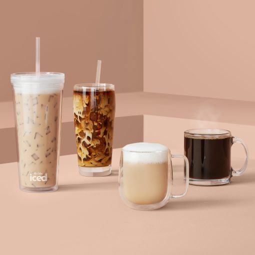 Mr. Coffee 4-in-1 Single-Serve Latte Lux, Iced, and Hot Coffee Maker with Milk Frother - 16 oz