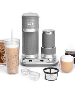 Mr. Coffee 4-in-1 Single-Serve Latte Lux, Iced, and Hot Coffee Maker with Milk Frother - 16 oz